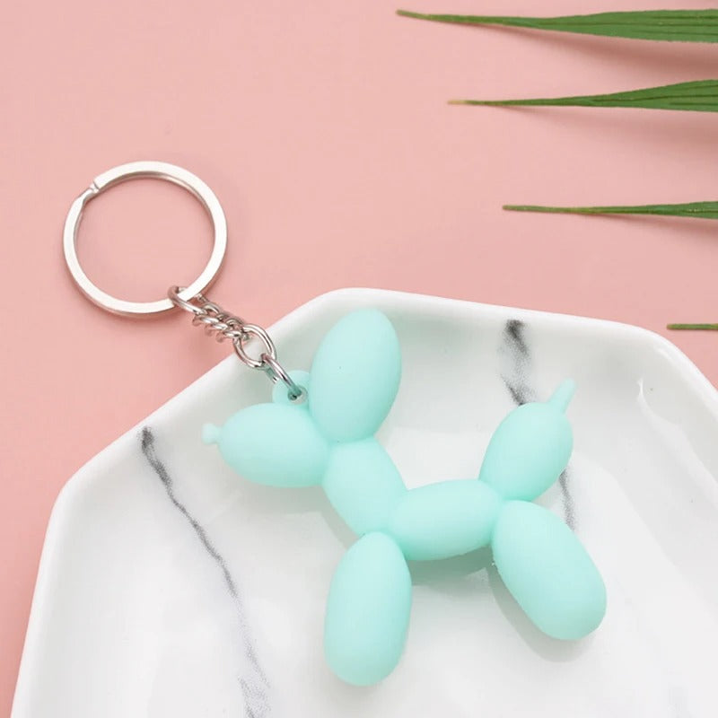 Balloon Dog Keychain