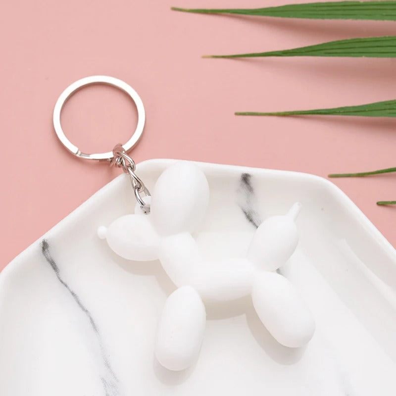 Balloon Dog Keychain